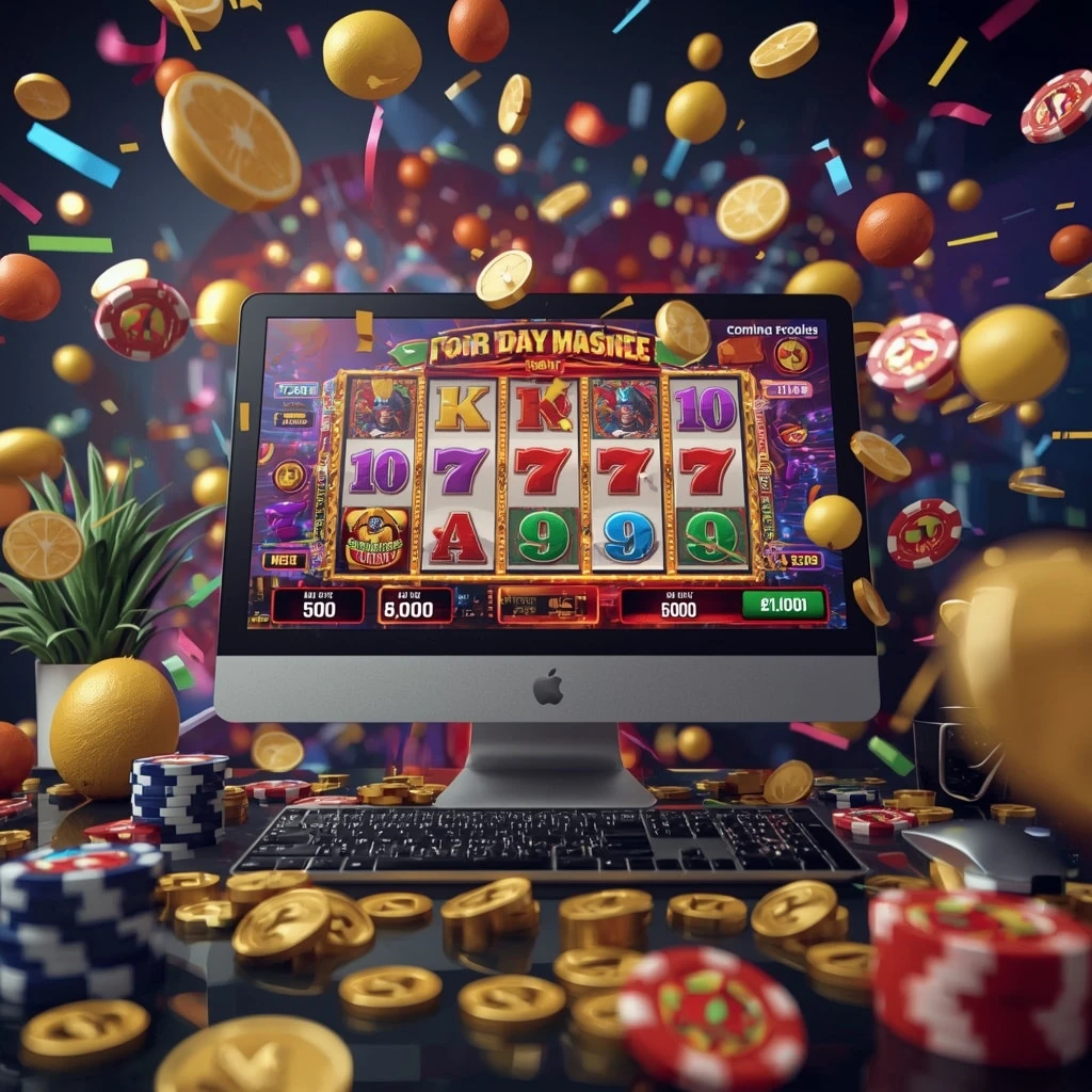 Tragamonedas en línea en el monitor GRATOWIN CASINO