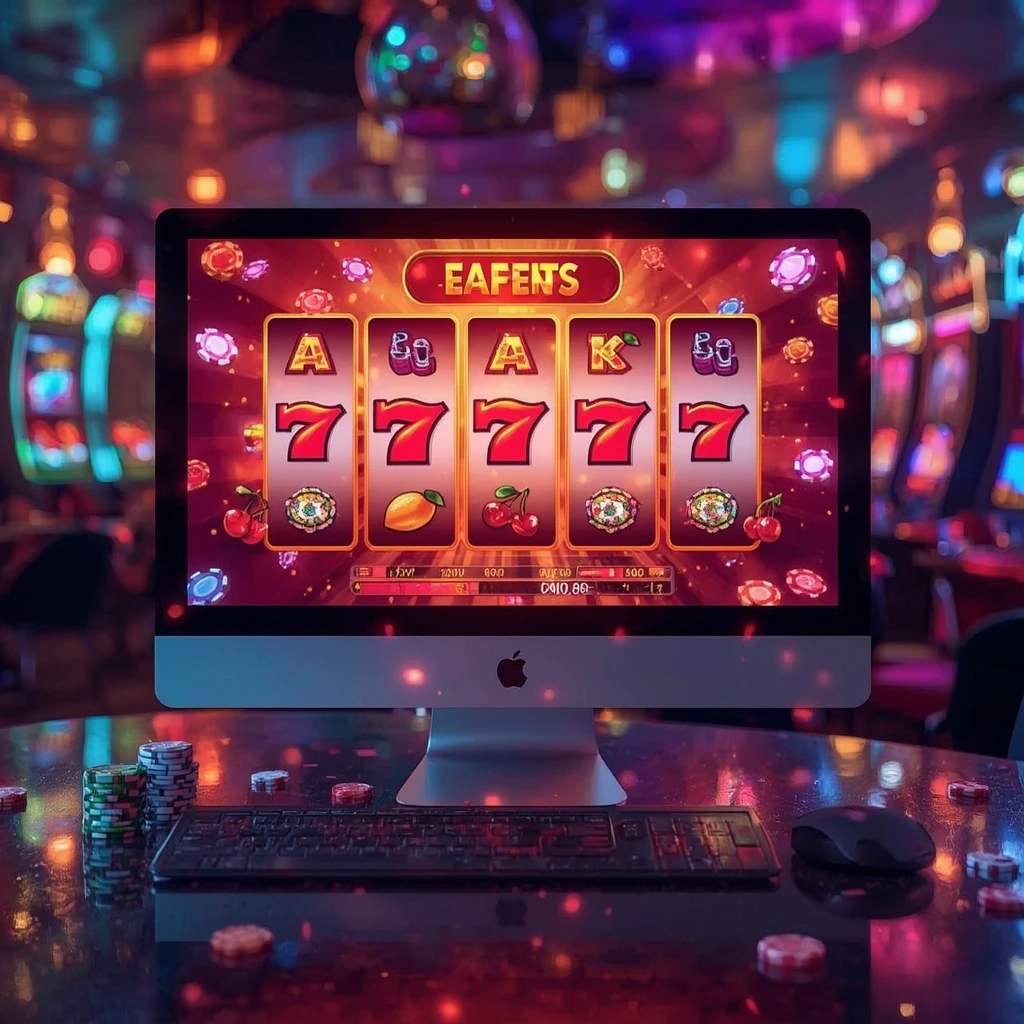 tragamonedas en el monitor GRATOWIN CASINO